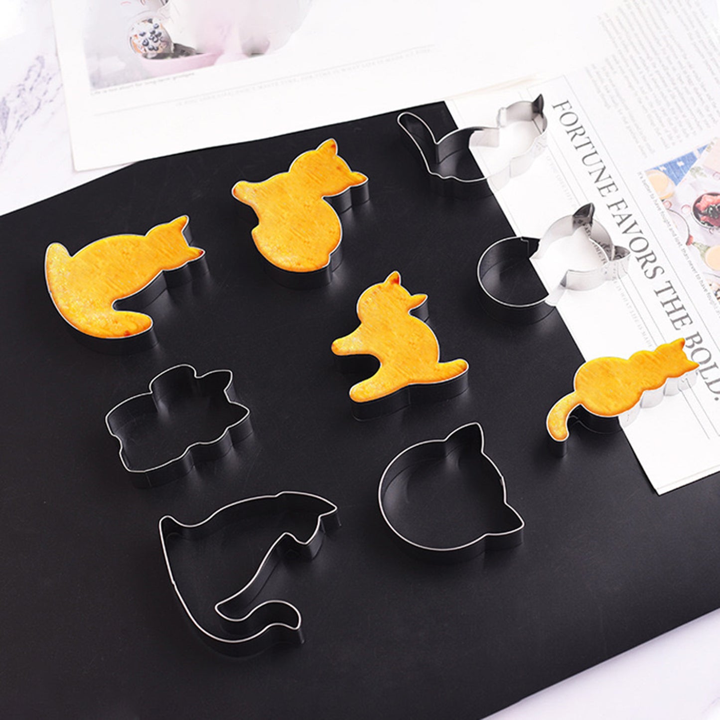 Cat Cookie Cutter Set - 9 Pieces