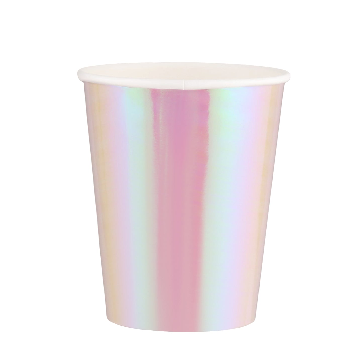 Pink Paper Cups 9oz [38 pack] Disposable Party Cups